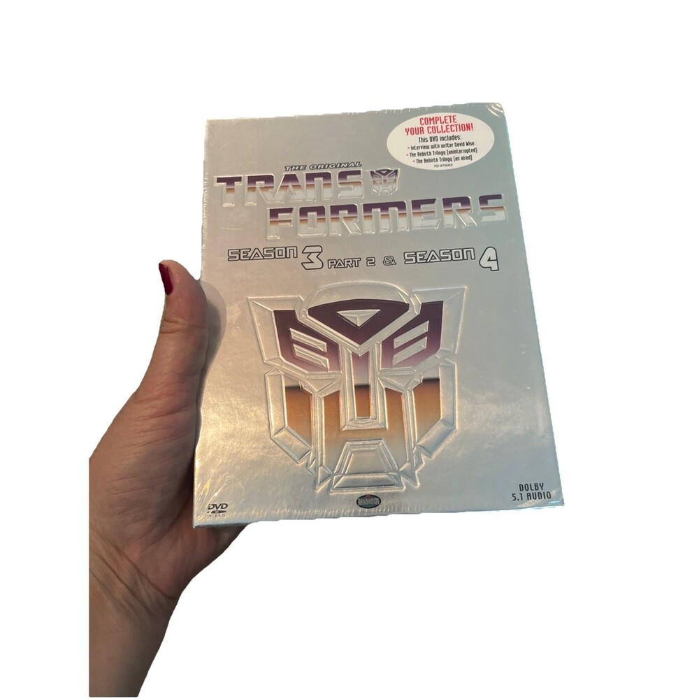 TRANSFORMERS SEASON 3 Part 2 & SEASON 4 DVD Set NEW FACTORY SEALED
